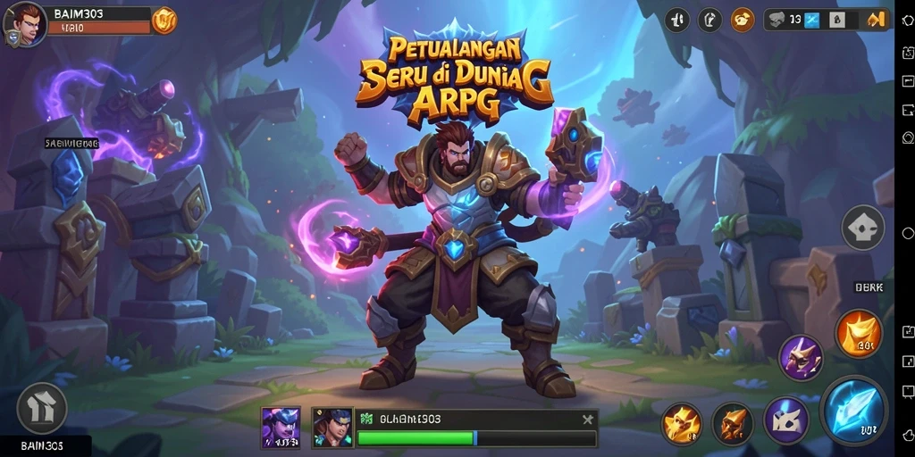 Tampilan gameplay seru di BAIM303 yang penuh aksi dan petualangan.