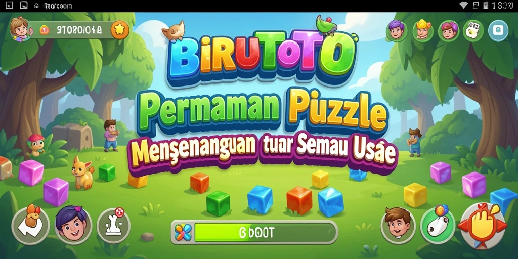 Tampilan gameplay BIRUTOTO yang menarik dan menantang.