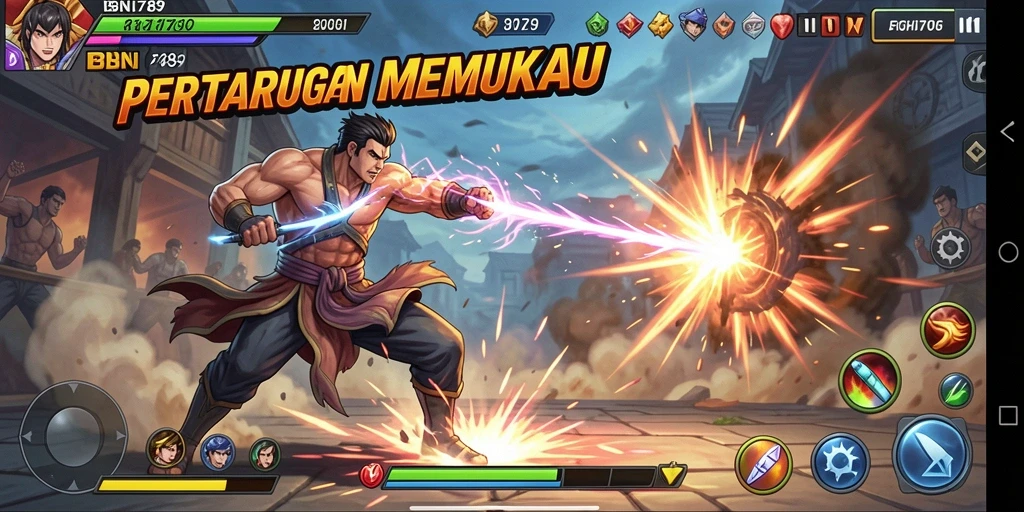 Tampilan gameplay BNI789 yang menegangkan dan penuh aksi.