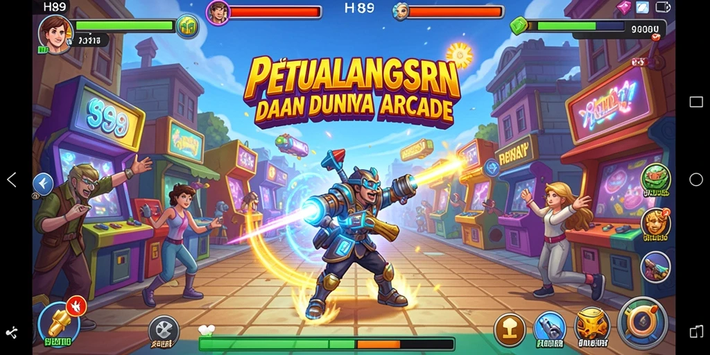 Tangkapan layar H89 menunjukkan gameplay yang seru dan penuh tantangan.