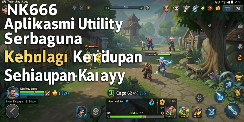 Tampilan antarmuka NK666 yang bersih dan modern untuk aplikasi Utility.