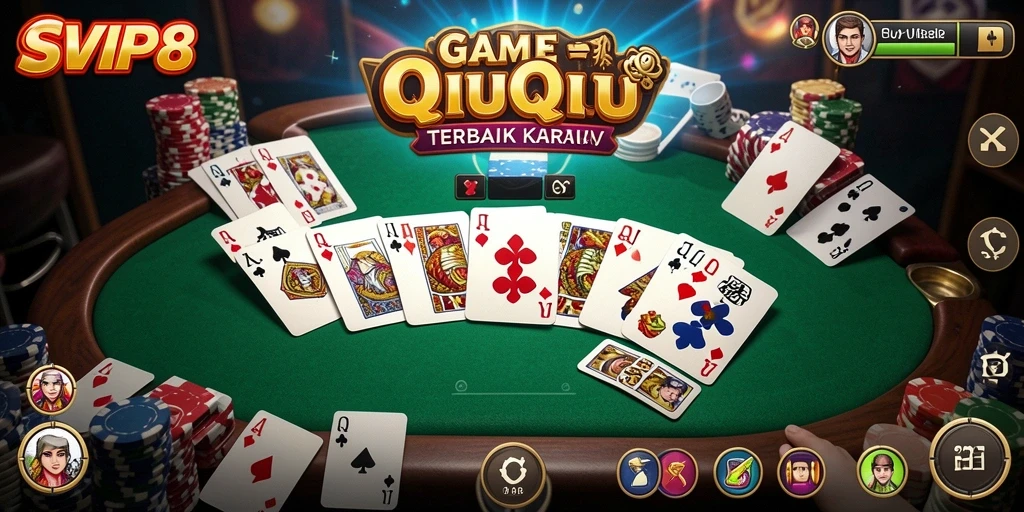 Tampilan gameplay seru dalam SVIP8 yang mendebarkan.